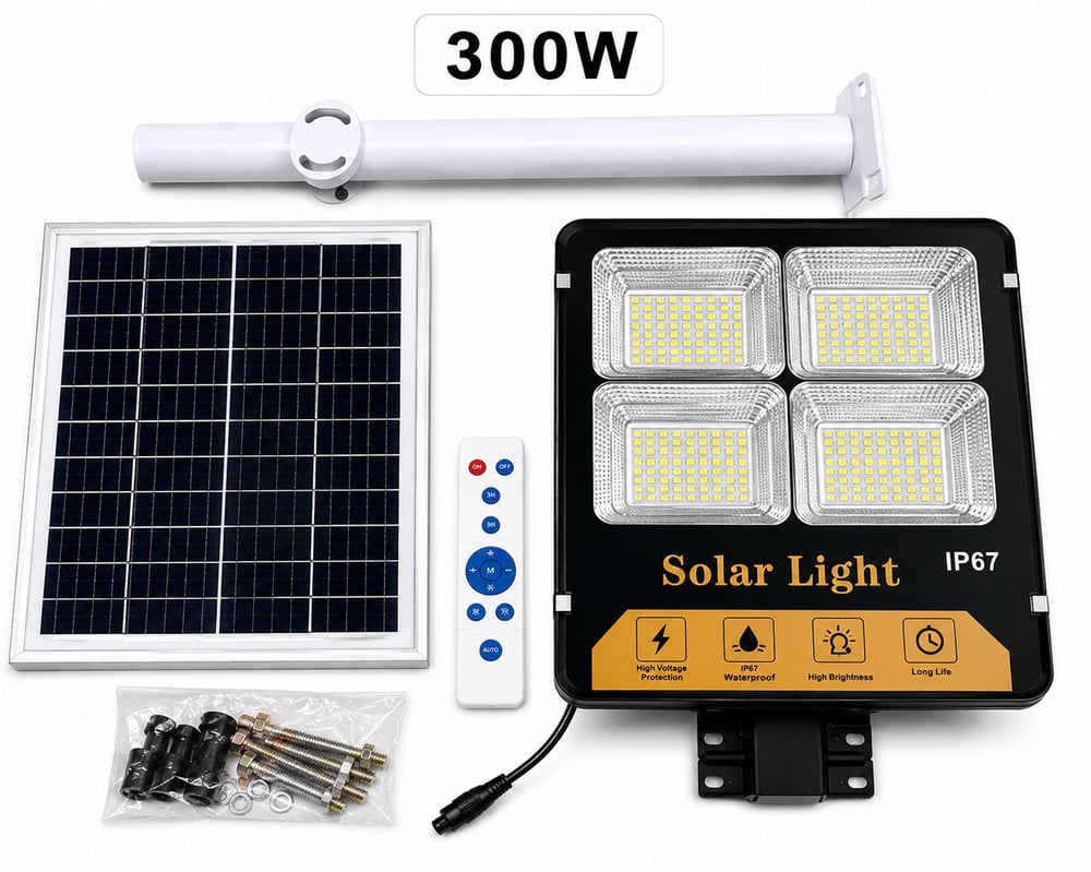 Lampadaires solaire 300w 