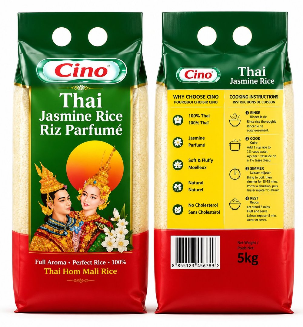 Thai Jasmine Rice - 900 g