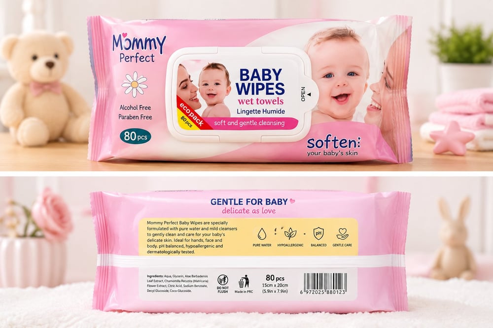 Gentle Baby Wipes