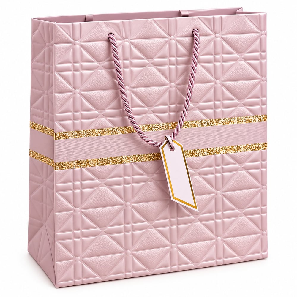 Premium Pink Gift Bag