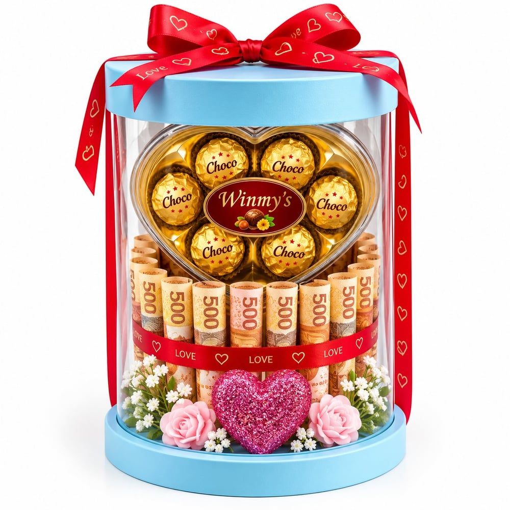 Chocolate & Money Gift Box
