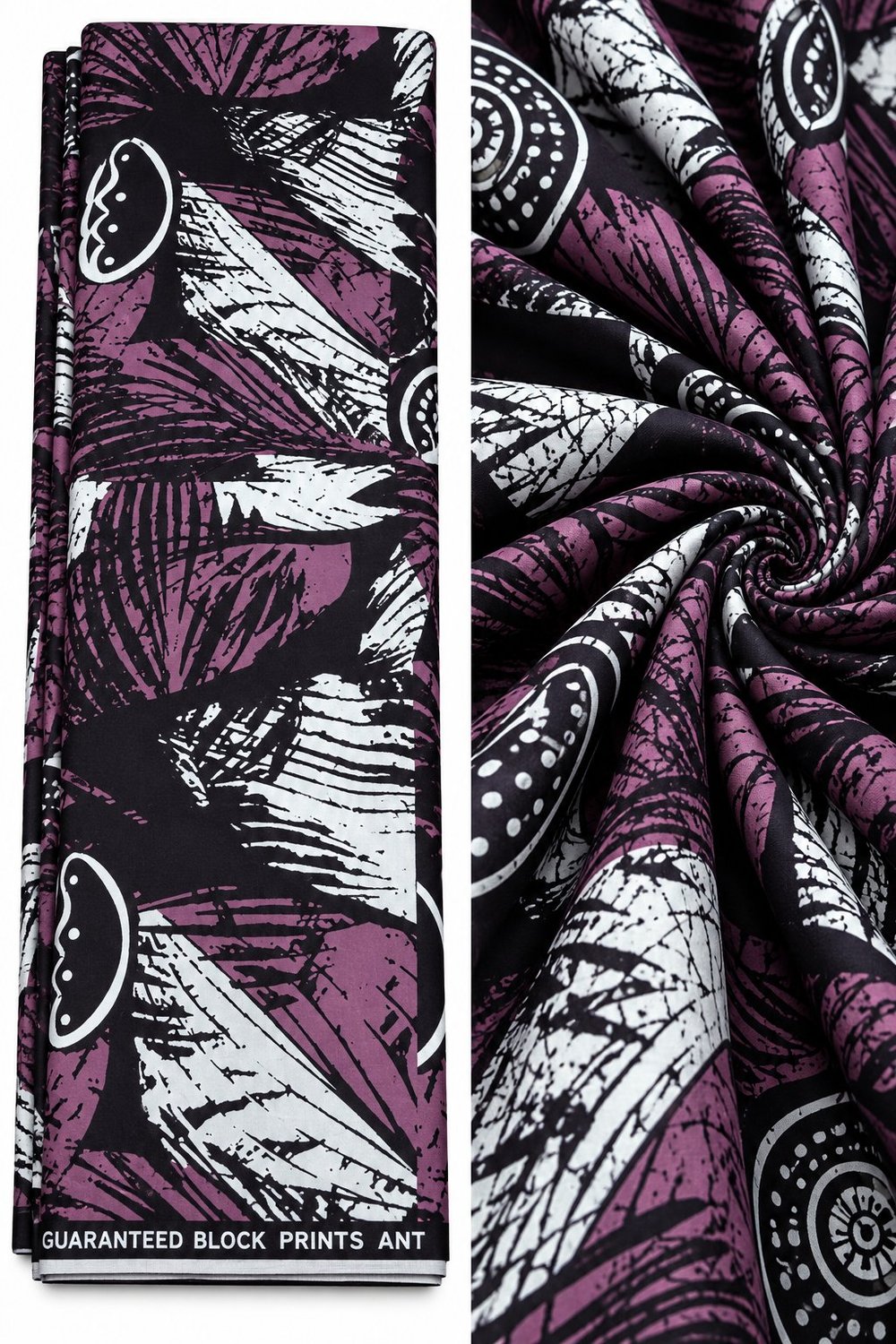 Colored Wax Fabric