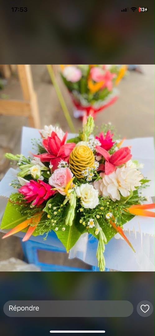 Bouquet de fleurs coloré