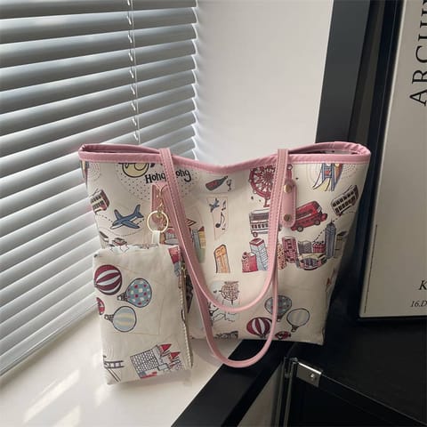 2-in-1 Handbag with Pouch
