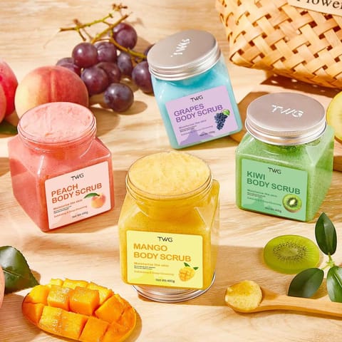 Crème corporelle gommant 