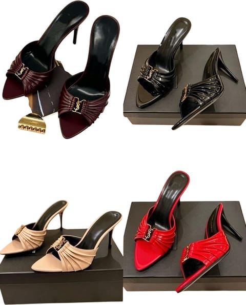 Mules à Talons Élégants