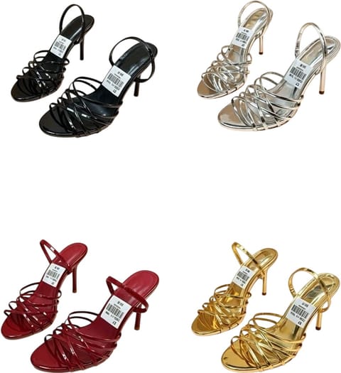 Sandales à Talons Lanières