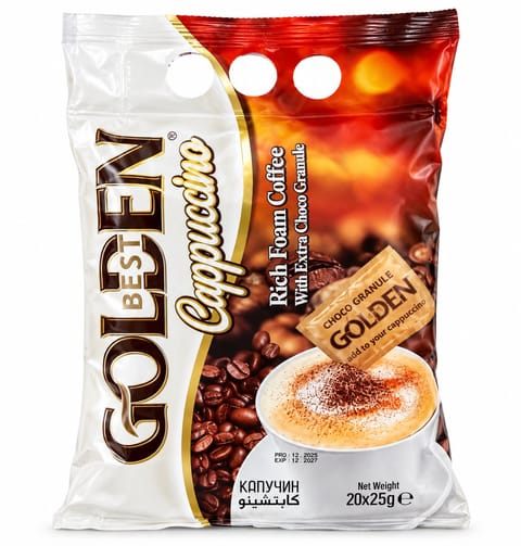 Golden Cappuccino Coffee