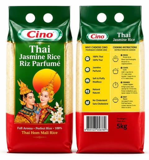 Thai Jasmine Rice - 900 g