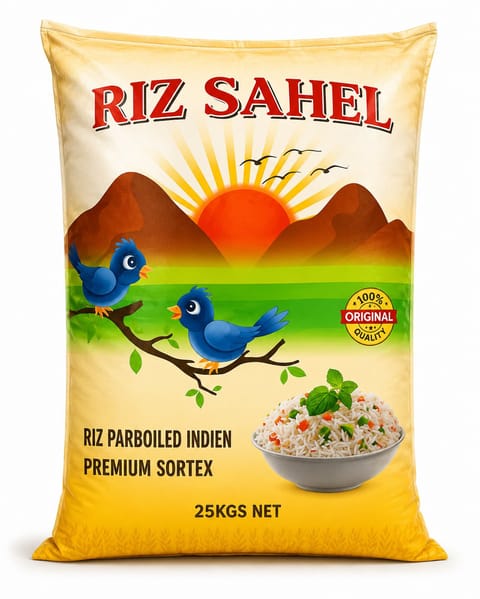 Premium Sahel Rice - 25 kg