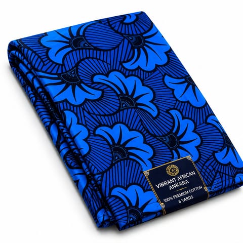 Vibrant African Ankara Fabric