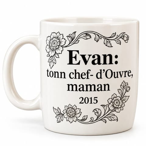 Tasse personnalisé