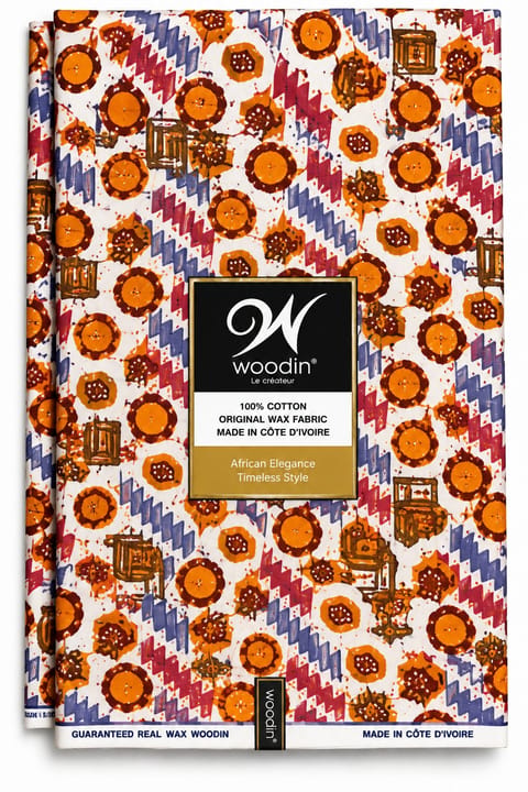 Elegant African Fabric - Woodin