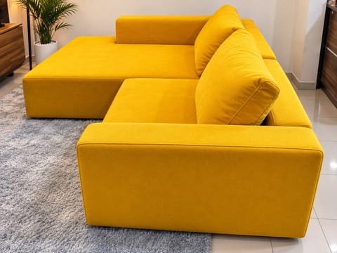 Modern Yellow Sofa
