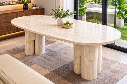 Sleek Modern Dining Table