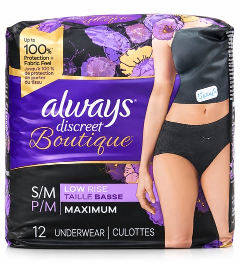 Couche pour femme always discret 12