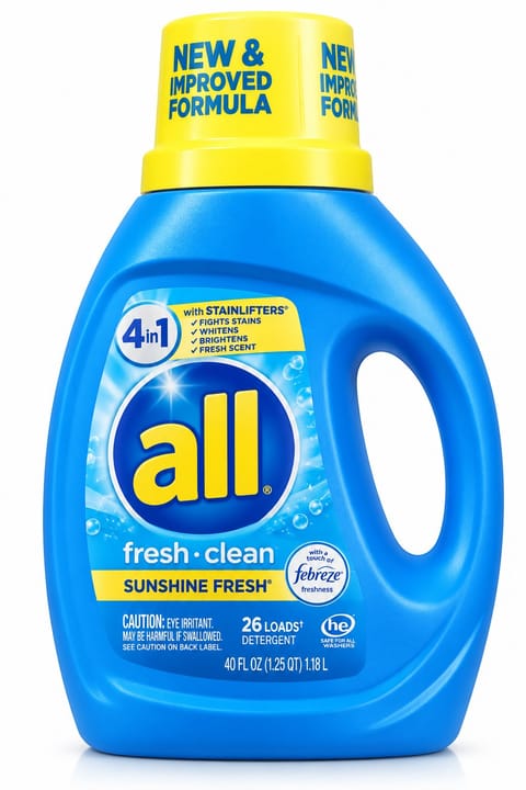 All Fresh Clean Liquid Detergent