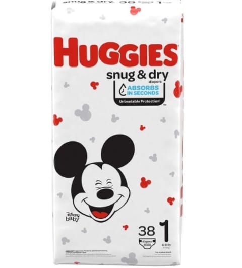 Huggies Baby Diapers - Pack of 38