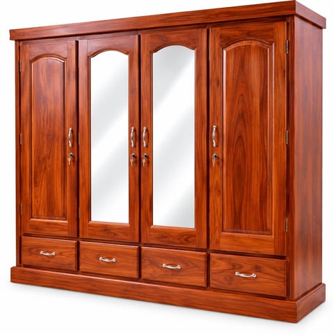 4-Door Acajou Wardrobe