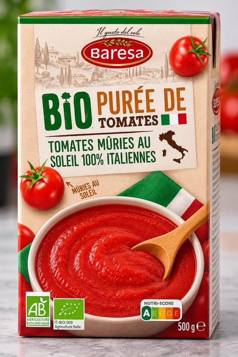 Tomato Puree - Baresa