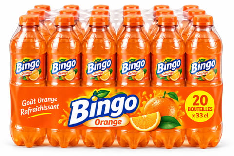 Bingo Orange Drink - Pack of 20