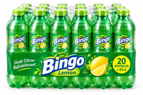 Bingo Lemon Drink - Pack of 20