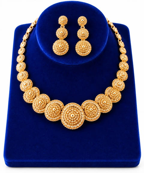 Chaine complet avec boucle d'oreilles 