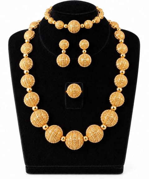 Chaine complet avec boucle d'oreilles 