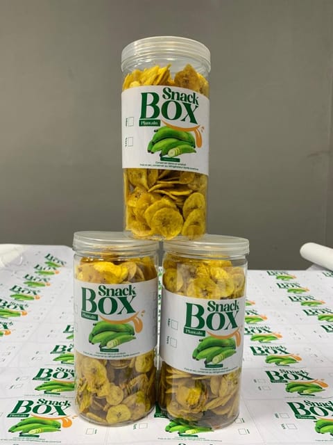 Snackbox Salty Plantain - Pack of 3