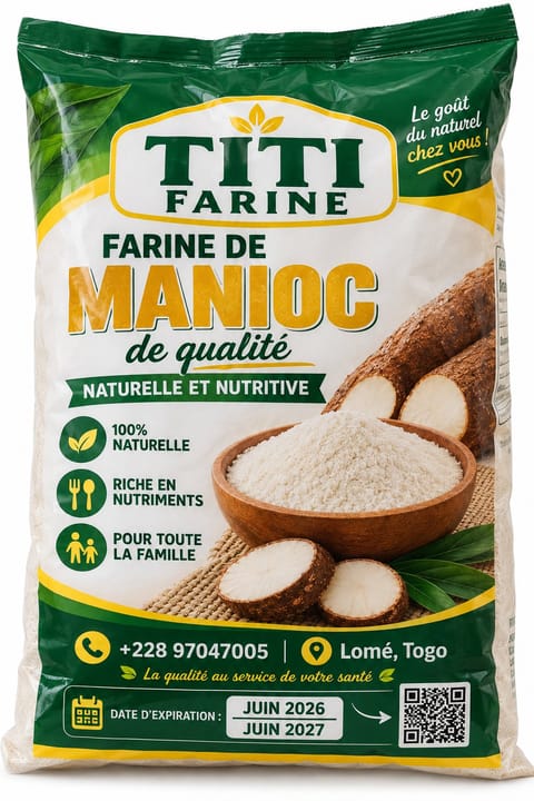Natural Cassava Flour