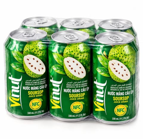 Vinut Fruit Juice Drink - 330ml (6-Pack)