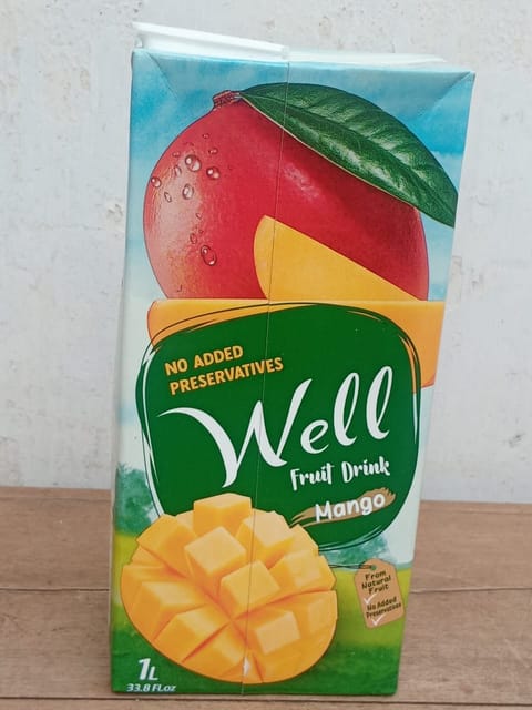 Jus de fruits de mangue 