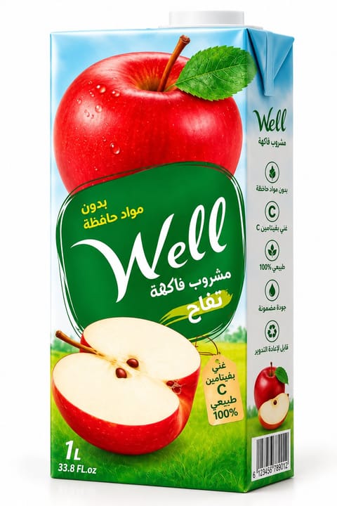 Well Fruit Juice - 1L