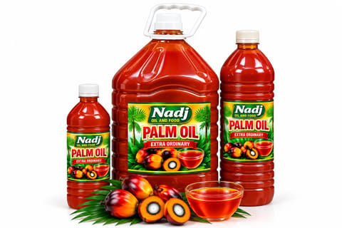 Natural palm oil 3-Pack ( 1L & 1.5 L & 5L)