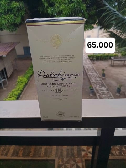 Dalwhinnie Scott whisky 