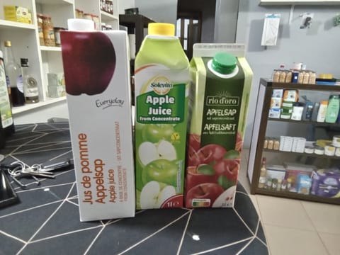 Pack de jus de pomme 
