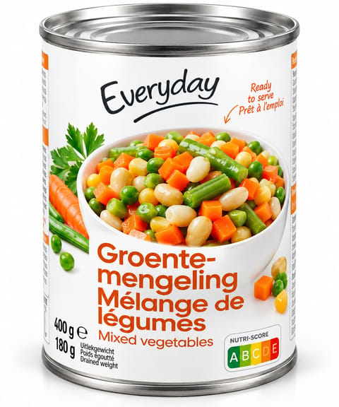 Everyday Mixed Vegetables - 400g