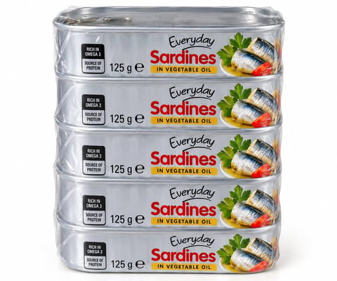 Everyday Sardines – 5 × 125g