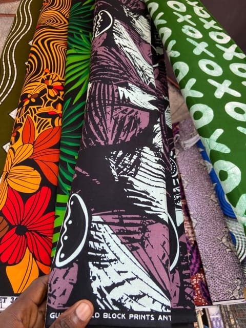 Tissu Wax Coloré