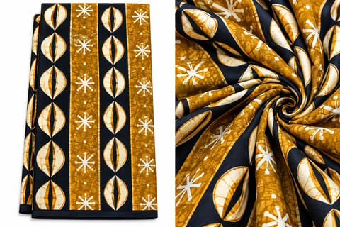African Printed Wax Fabric