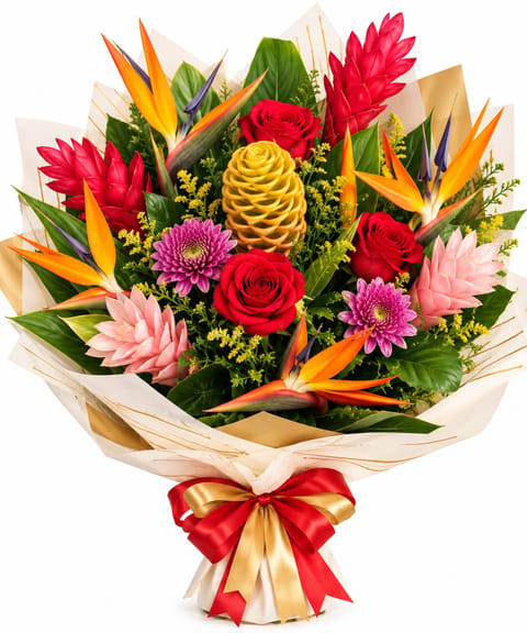 Tropical Flower Bouquet