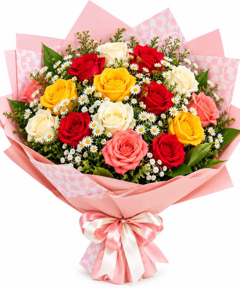 Colorful Flower Bouquet