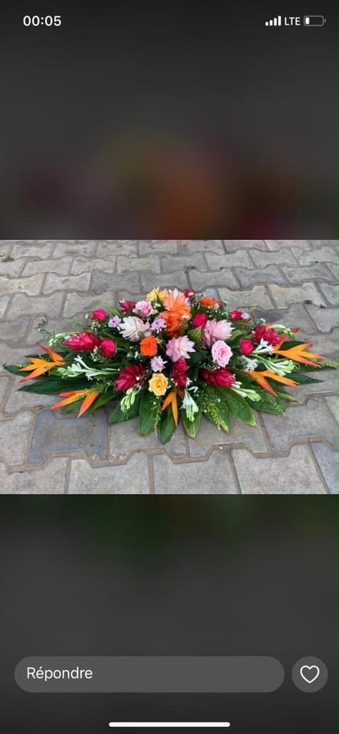 Arrangement floral coloré