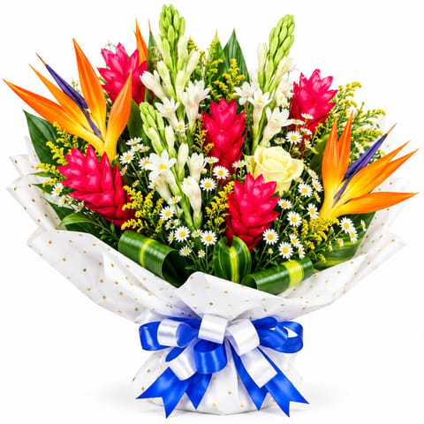Tropical Flower Bouquet
