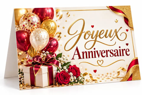 Vibrant Birthday Card