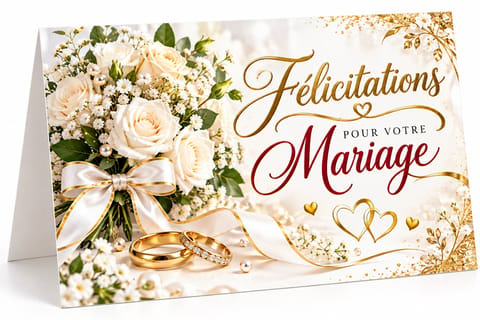 Wedding Congratulations Card