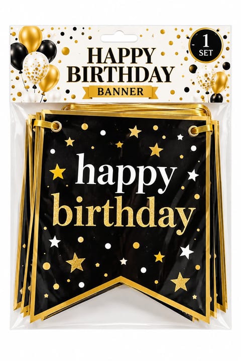 Elegant Birthday Banner