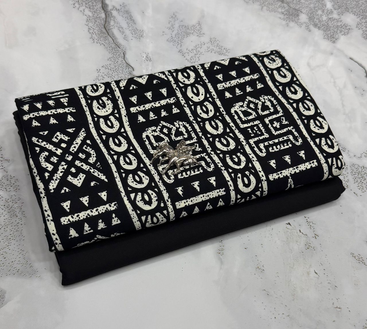 Stylish African Print Clutch