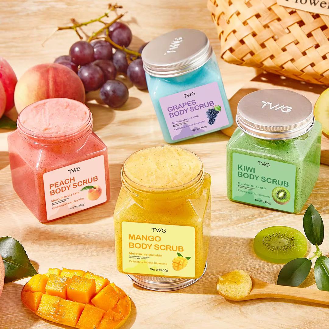Crème corporelle gommant 