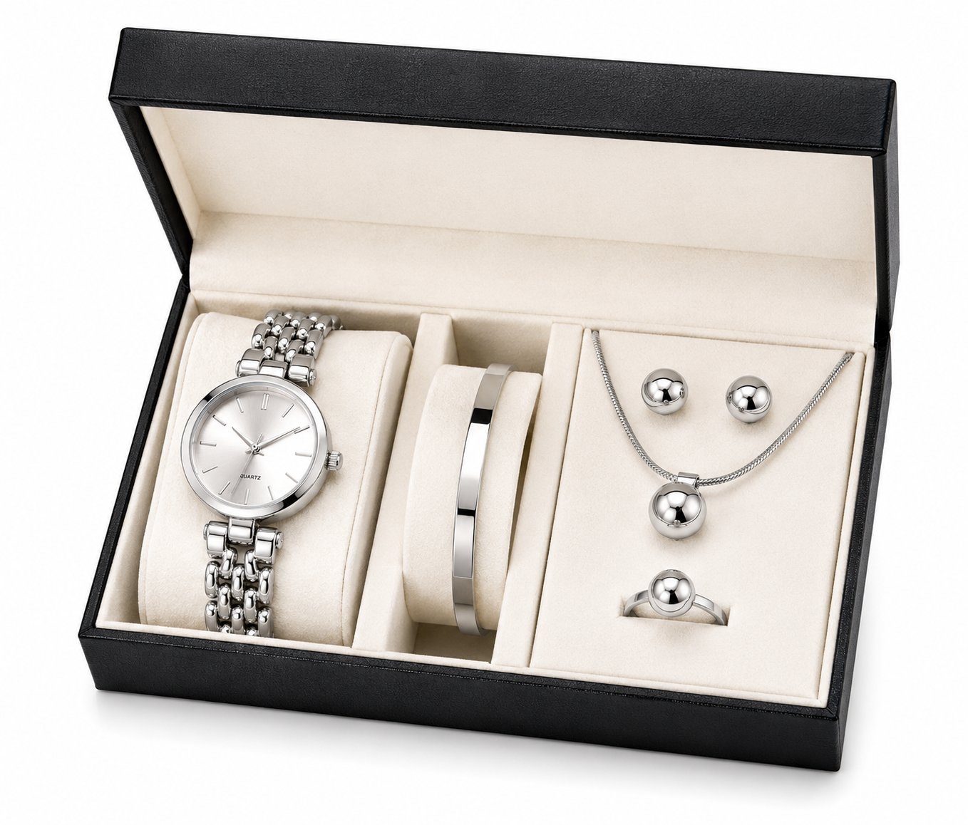 Silver Jewelry Set